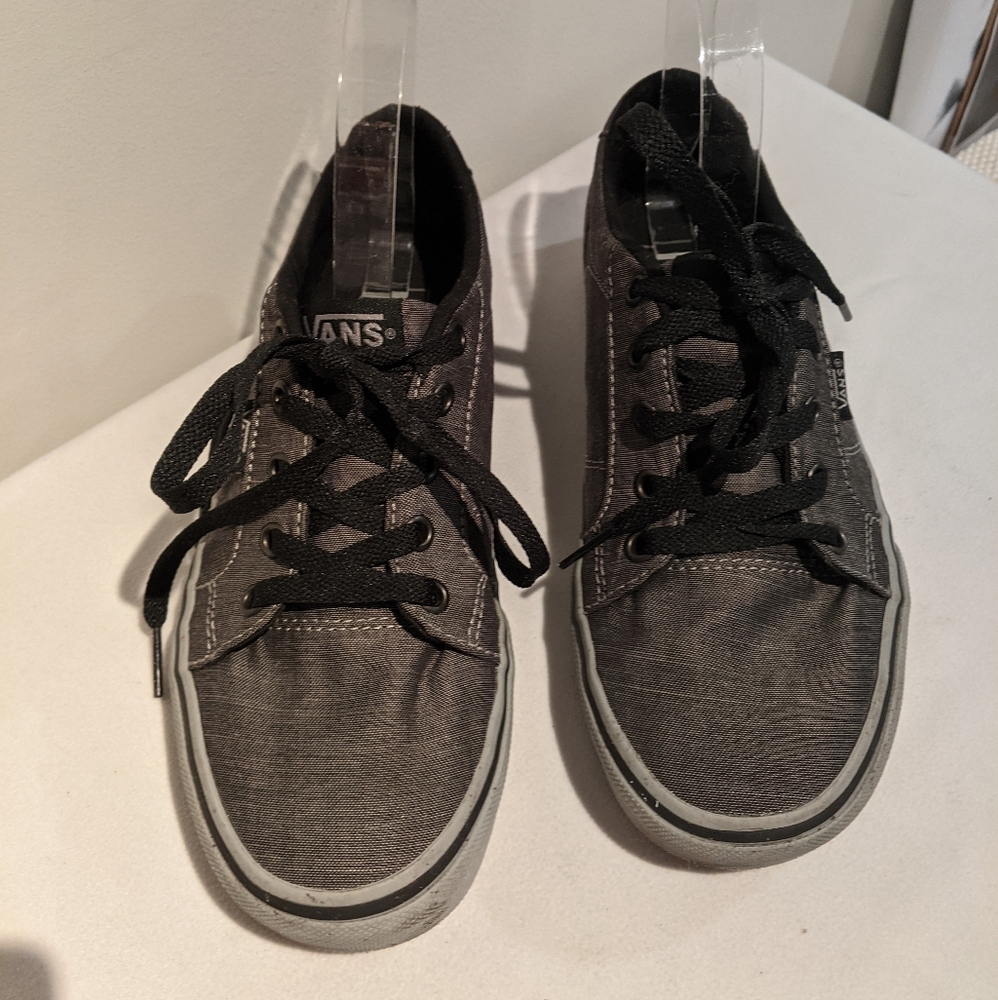 Vans Grey Lace Up Sneakers